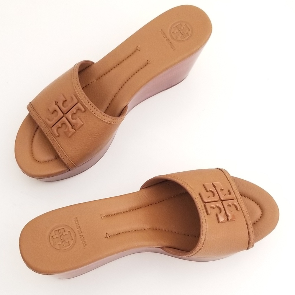 Tory Burch Lowell 2 80MM Wedge Slide - Picture 2 of 7